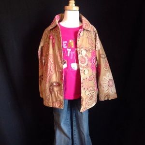 Baby Gap Kids shirt cord jacket jeans 6 7 girls